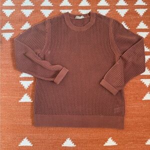 Everlane Cinnamon Mesh Sweater